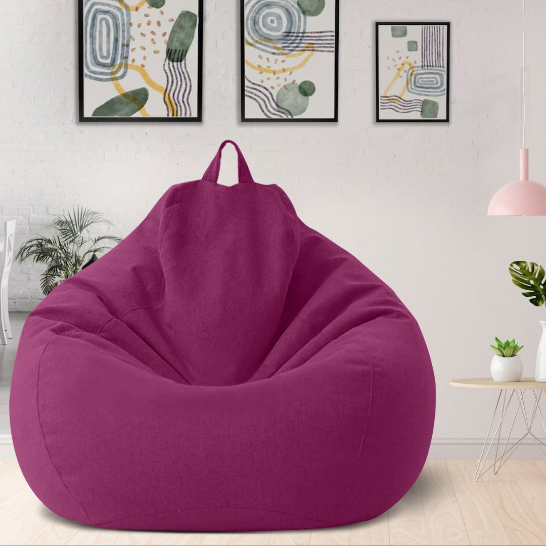 MYHOME® - Linnen Zitzak - Ergonomisch, Stijlvol en Comfortabel