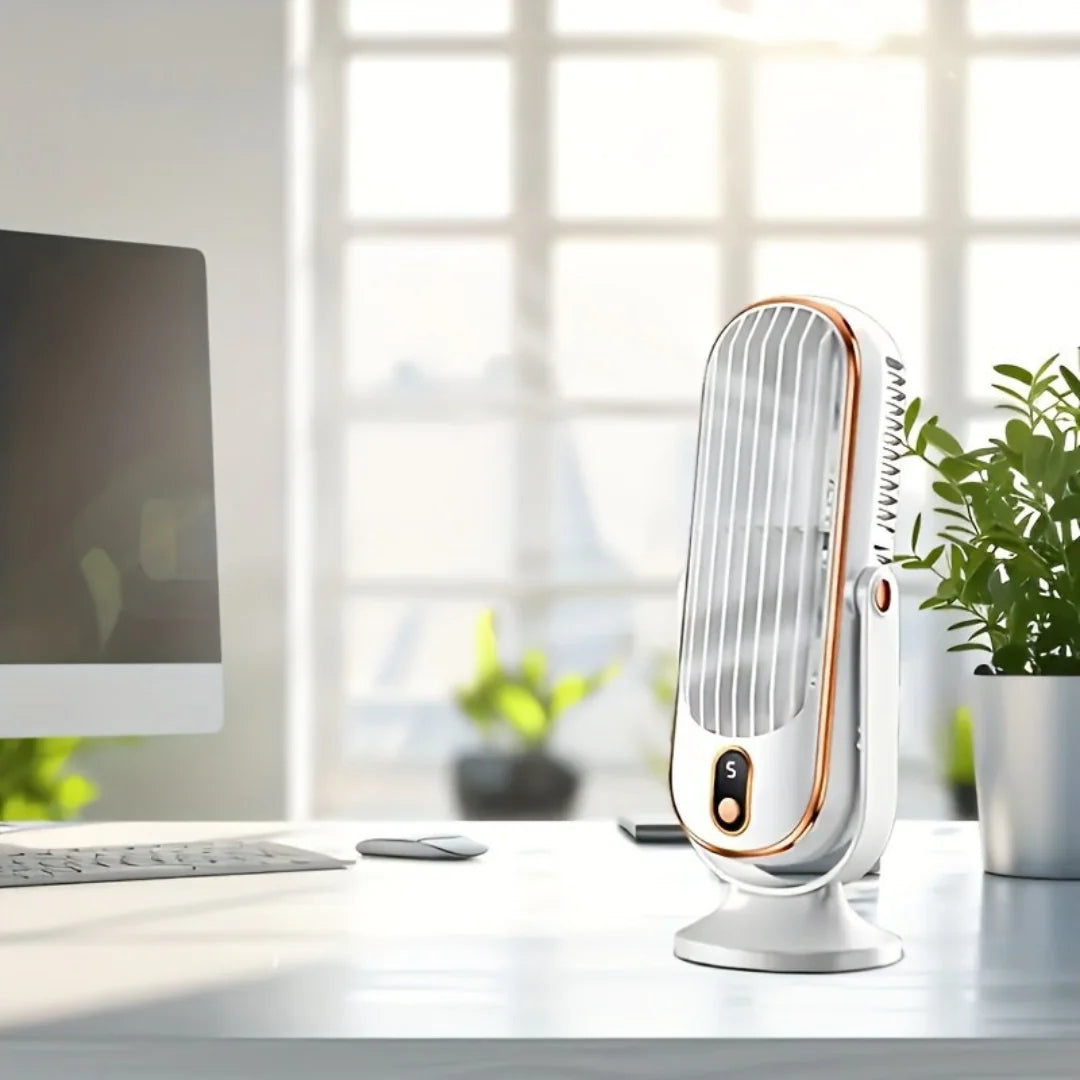 Draagbare Ventilator - Krachtige Verkoeling Met Stille Werking