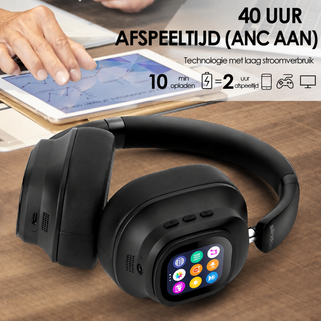 AI Sound Pro - Draadloze Bluetooth Koptelefoon Met AI Vertaler