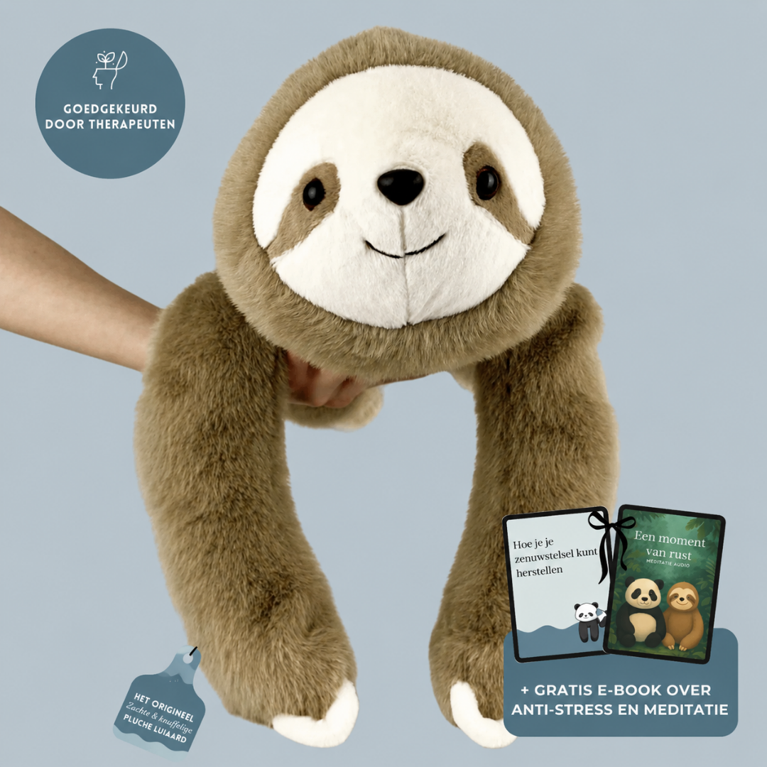 Ontspannende Pluche Panda Met Verzwaarde Armen