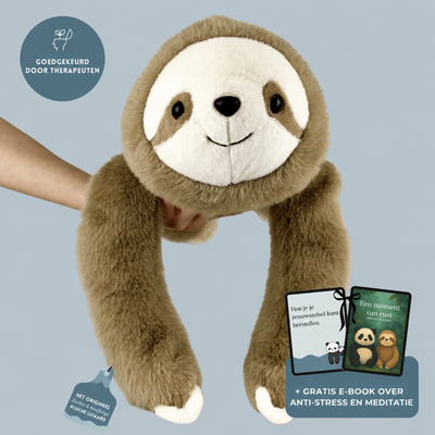 Ontspannende Pluche Panda Met Verzwaarde Armen