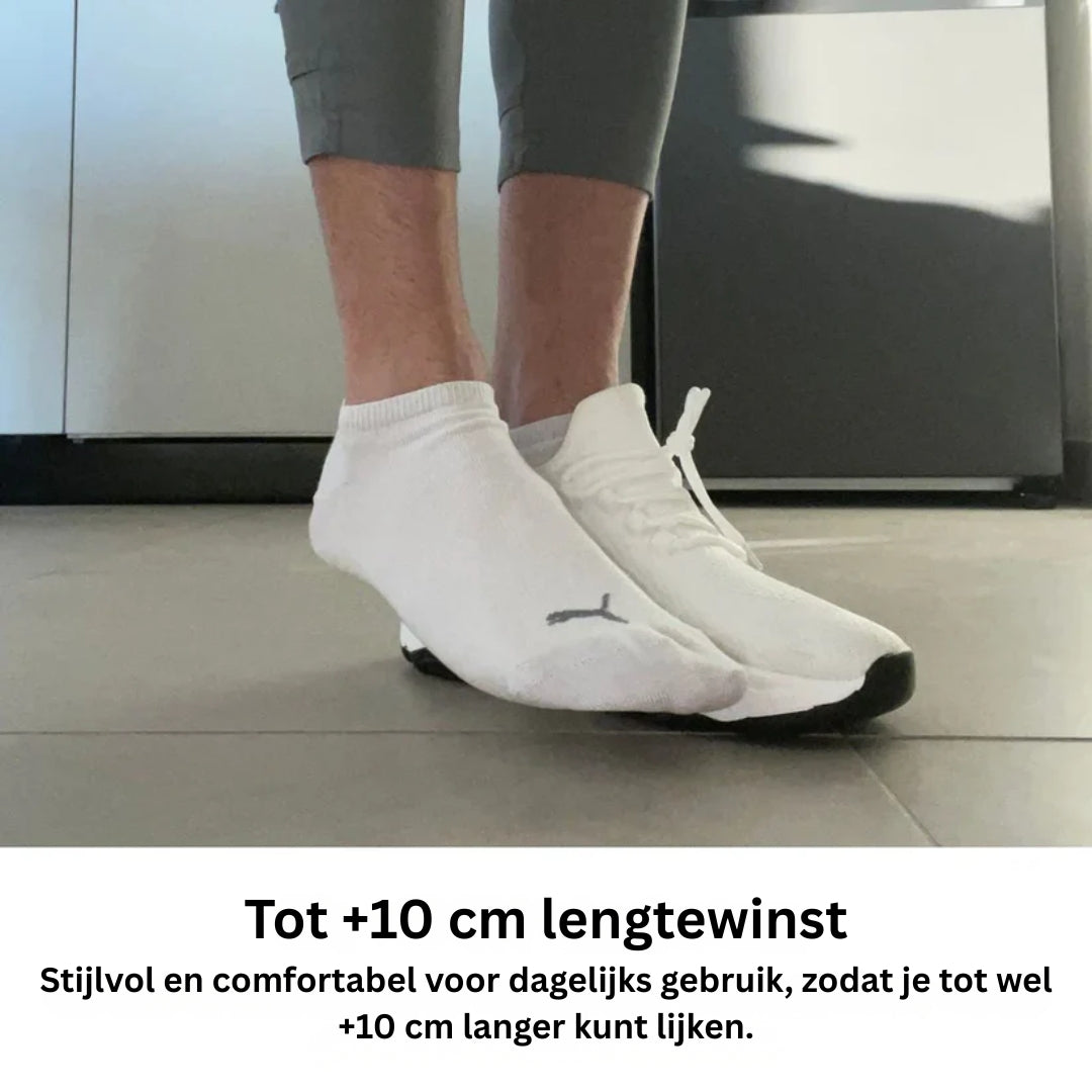 Sneakers met verhoogde hak