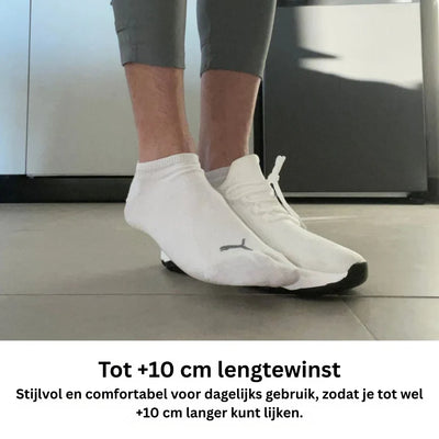 Sneakers met verhoogde hak