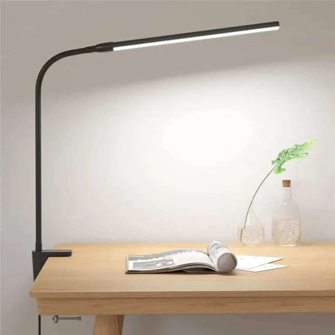 Bureaulamp - Dubbele LED Verlichting met Dimbare Helderheid - Lumitask