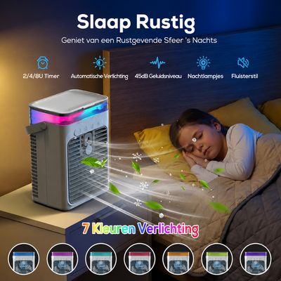 Draagbare Airconditioner - 5-in-1 Persoonlijke Luchtkoeler