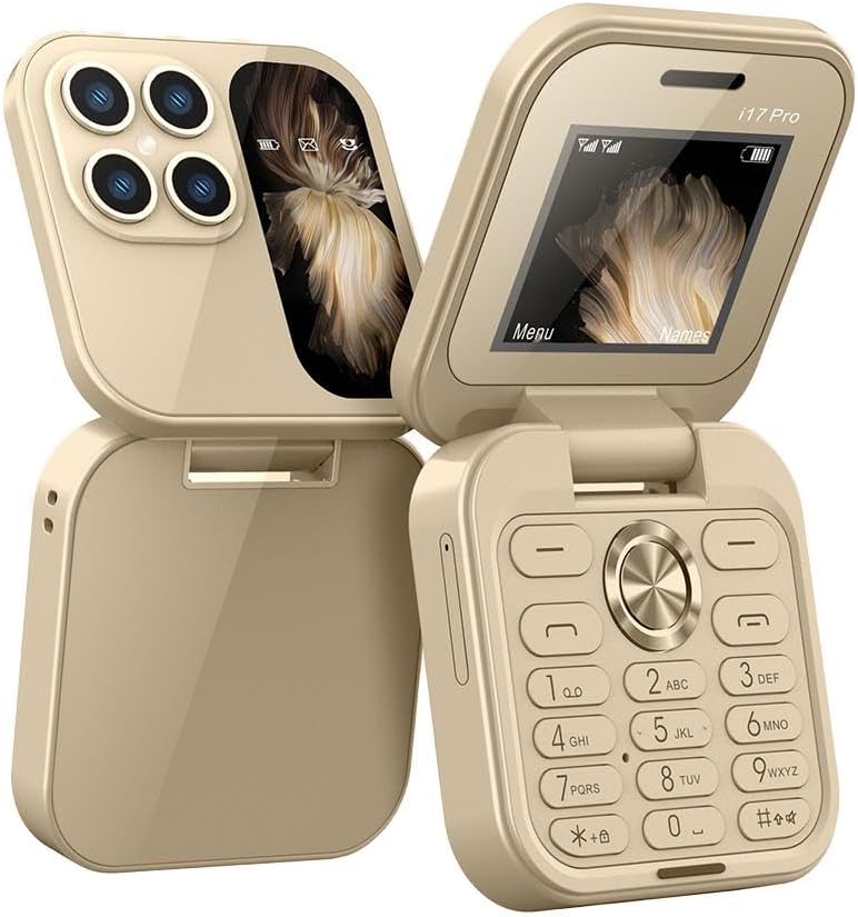 Mini Telefoon - Opvouwbare Dual SIM Klaptelefoon - Nexoflip