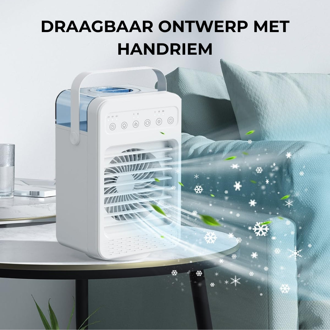 Draagbare Ventilator - 4-in-1 Luchtkoeler - IceWind