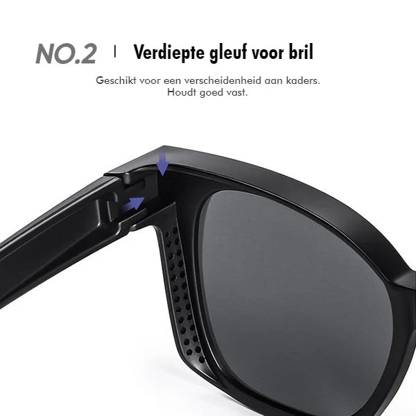 Sunvex - Zonnebril - Overzet Model met Polariserende UV400 Bescherming