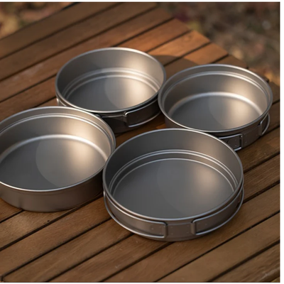 Camping pannenset - RVS Kookpannen set voor kamperen en outdoor koken
