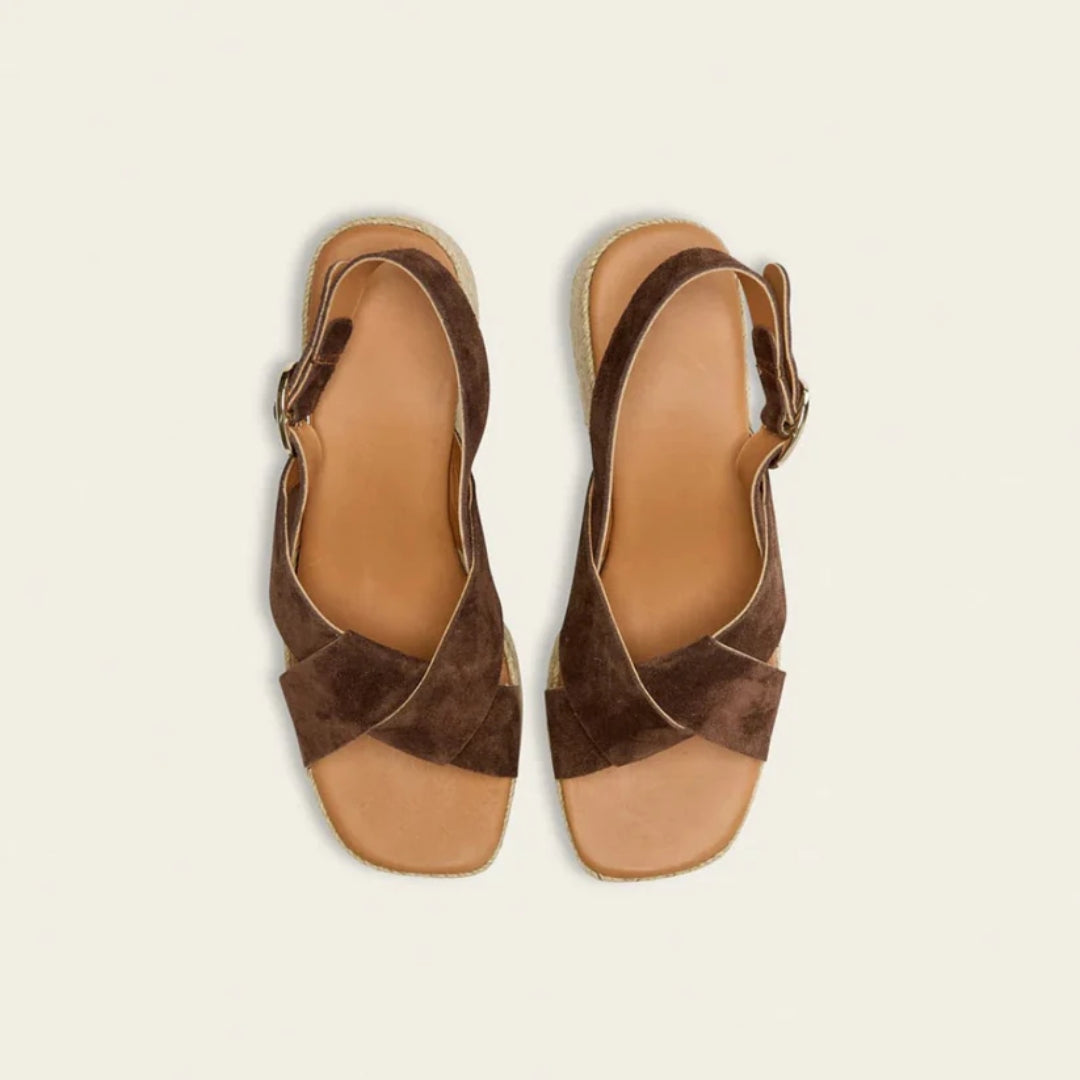 Platform Espadriller med Leopardprint