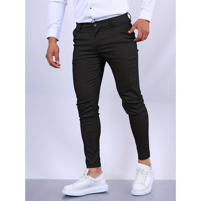 Heren Skinny Chino - Moderne Slim Fit Broek