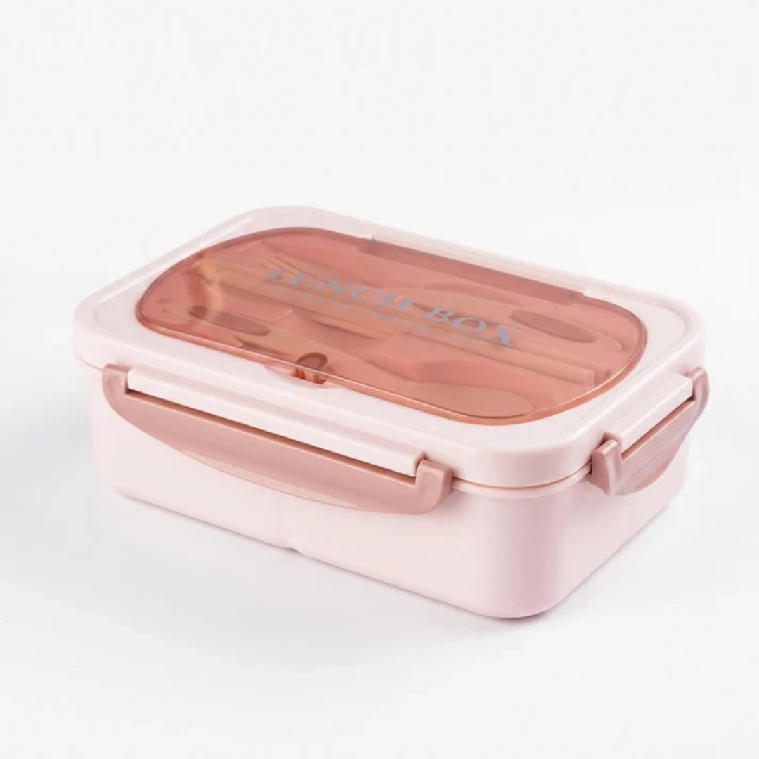 Rechthoekige Bento Lunch Box Met 3 Vakken