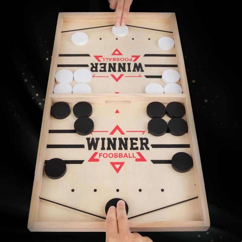 PuckFlick™ Sling Puck Houten Bordspel