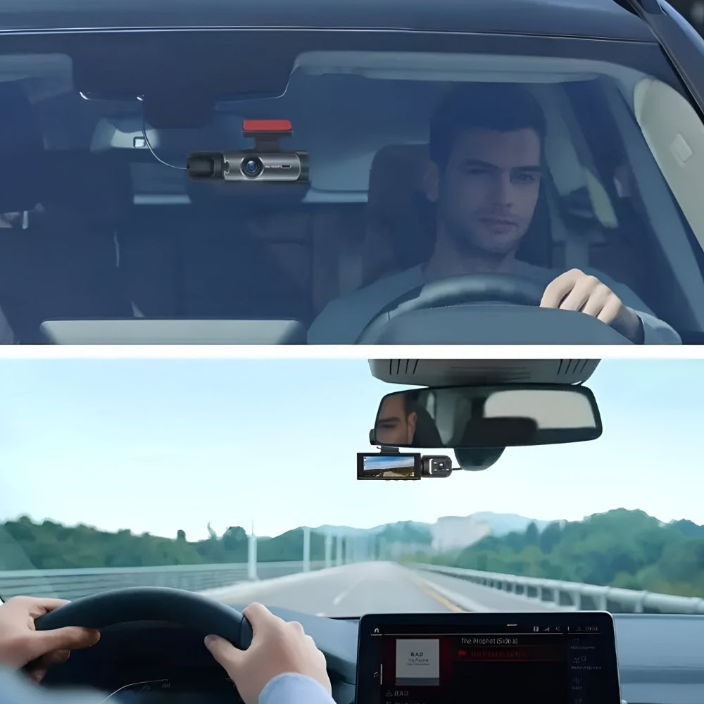 Dashcam - 1080P Dual Camera met Groothoeklens - DriveNova