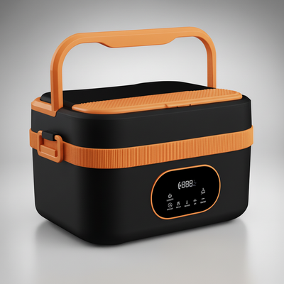 Elektrische lunchbox - draadloos en zelf-verwarmend