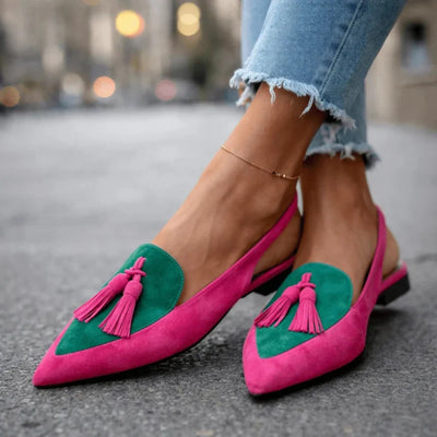 Macy - Platte Loafers met Kwastjes Voor Dames