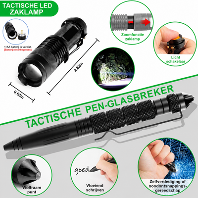 Survival Kit - Professionele Nooduitrusting voor Outdoor Avonturen