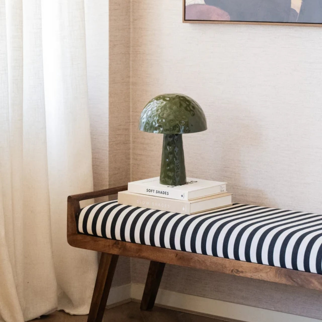 Mushroom Lamp - Olijfgroene Design Tafellamp