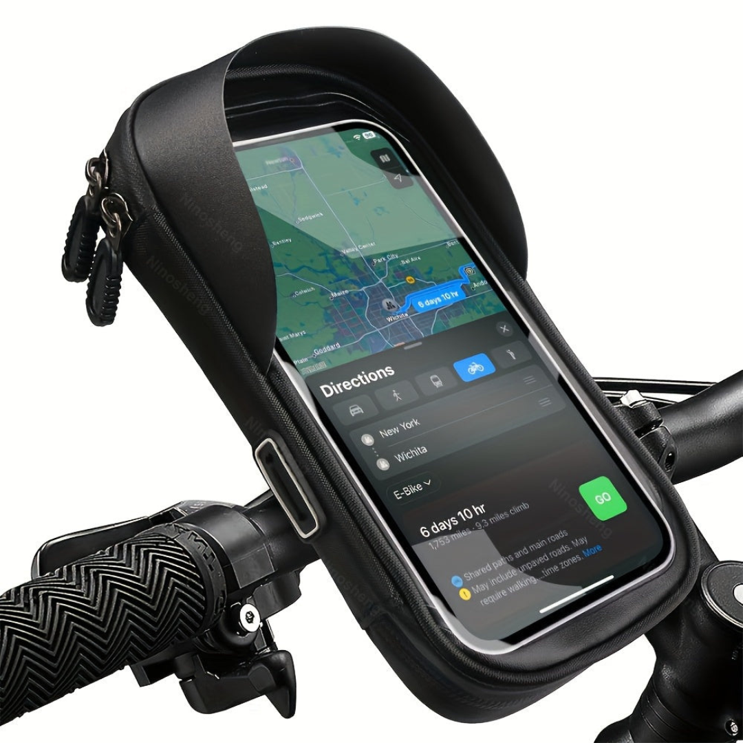 Waterdichte Fiets- en Motor Telefoonhouder met 360° Rotatie - RideVault