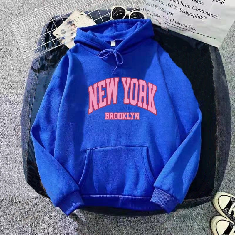 Hoodie - Brooklyn Print Dames Hoodie - UrbanCore