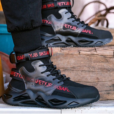 Werkschoenen met stalen neus