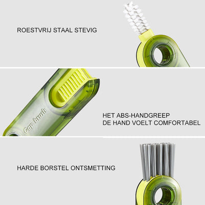 3-in-1 reinigingsborstel | 1+1 GRATIS