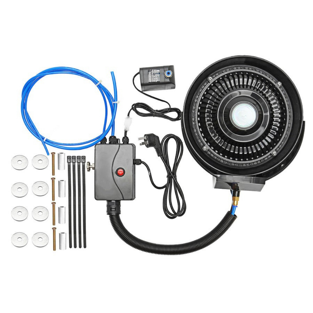 Buiten water mist ventilator - industriële verkoeling