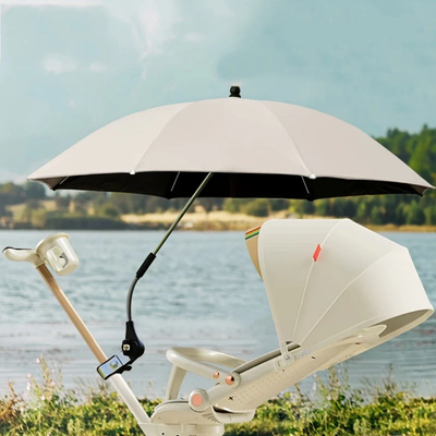 Zonnescherm - Verstelbare Parasol voor Kinderwagen