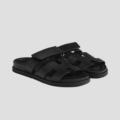 PureStep - Sandales décontractées en cuir avec ajustement réglable