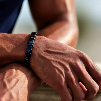 Energie armband met hematiet