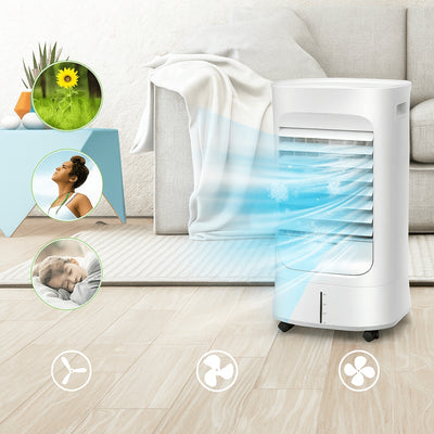Mobiele Airco - Slimme 4-in-1 Luchtkoeler Voor Slaapkamer en Woonkamer
