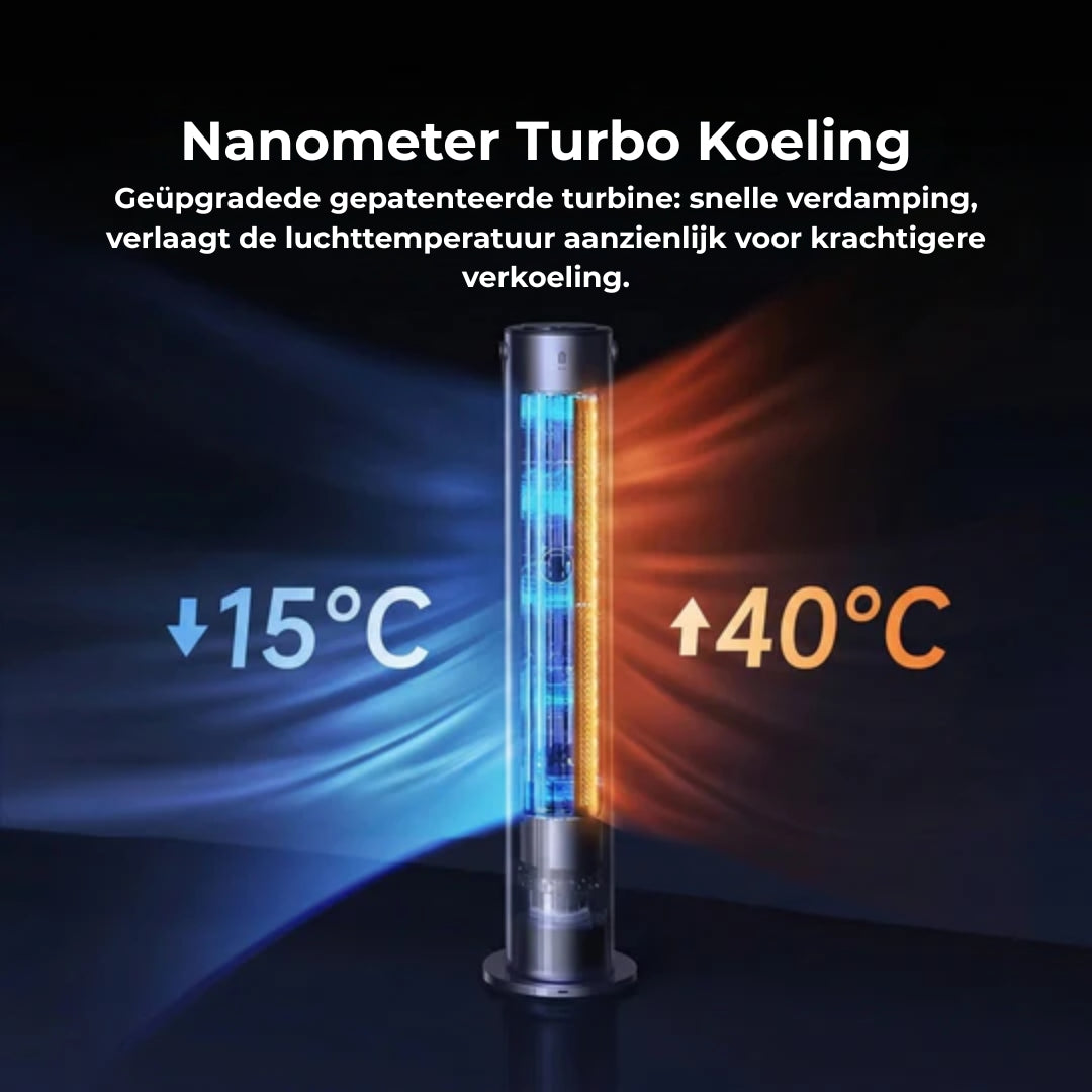 Draagbare airconditioner voor slaapkamer - krachtige slimme koeler