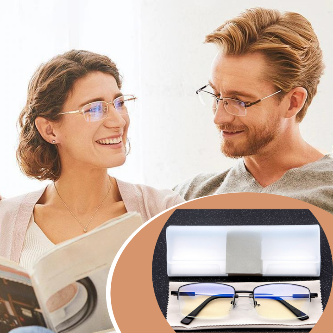 Anti Blauw Licht Bril - Flexibele Leesbril met Bescherming - VisionCore
