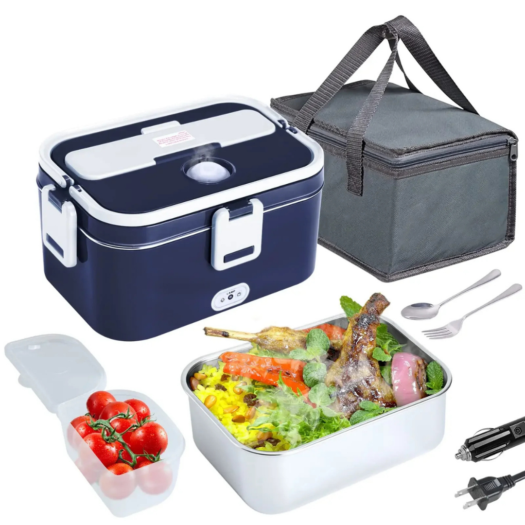 Elektrische lunchbox - 2-in-1 voor auto en thuis