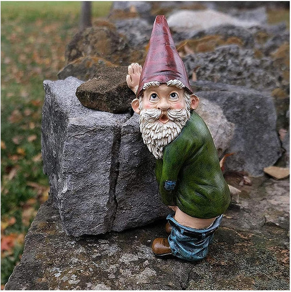 Bobby der verdutzte Gartenzwerg