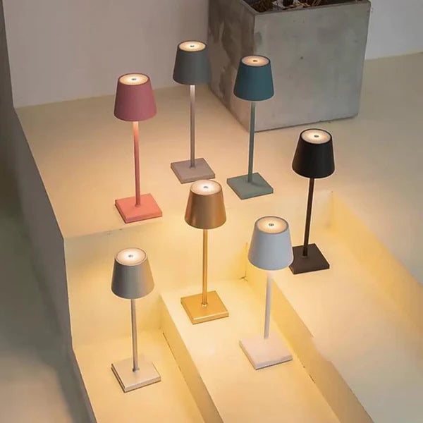 Tafellamp - Draadloze Minimalistische LED Lamp - Lumivara