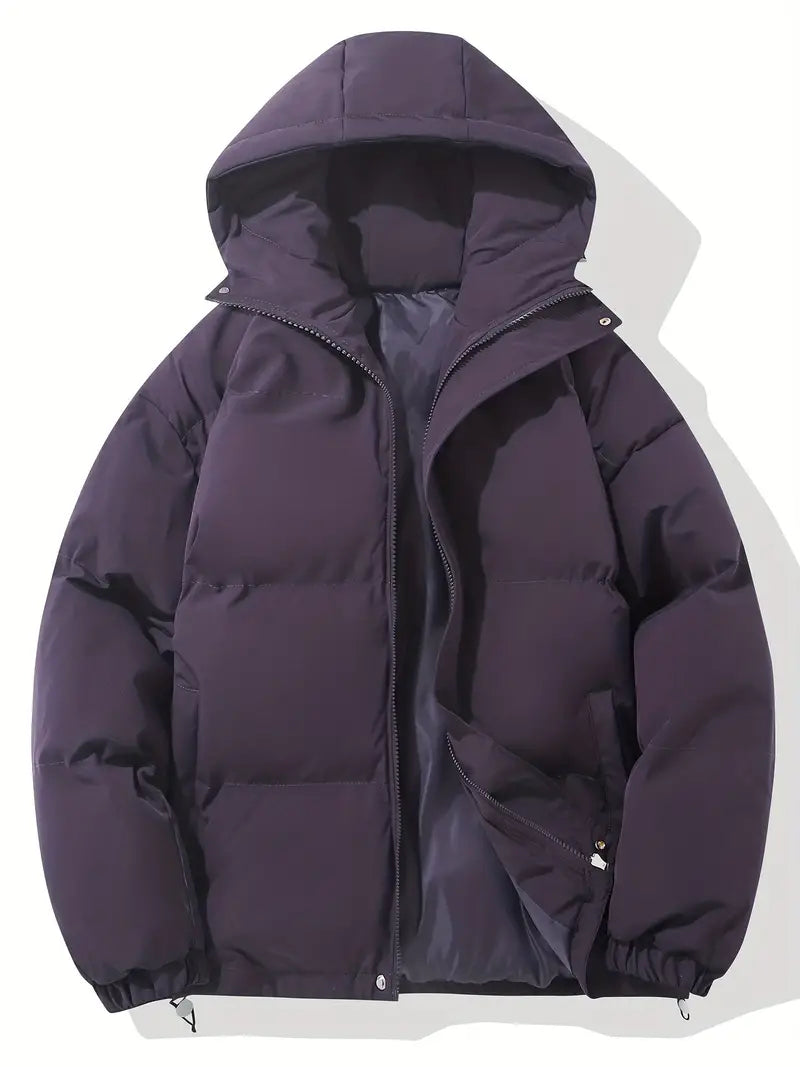 Casual Donsjas met Capuchon - Warme Winterjas voor Heren - Regular Fit - Norvello