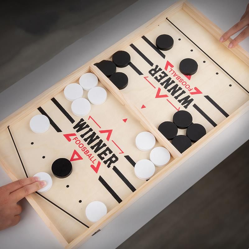 PuckFlick™ Sling Puck Houten Bordspel