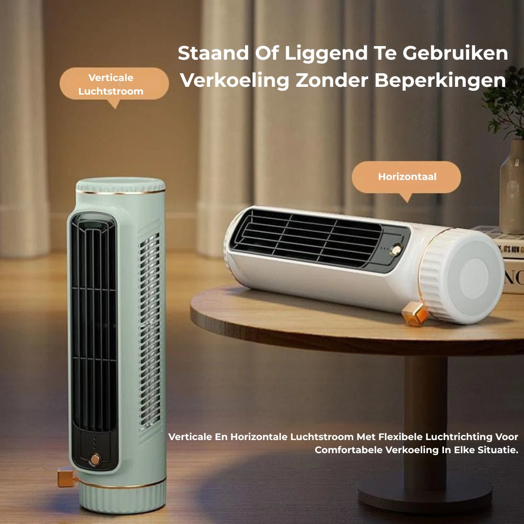 Bladloze Torenventilator - Stille 360° Luchtkoeler