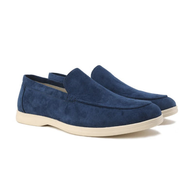 Loafers - Suède Look Instappers met Comfortzool - Valtero
