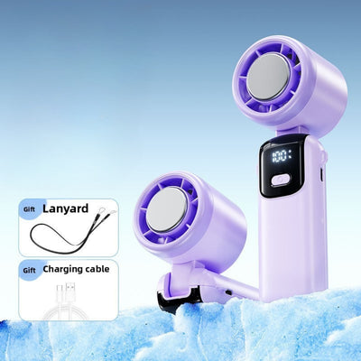 Mini ventilator - Opvouwbare Handventilator Met Koelpak