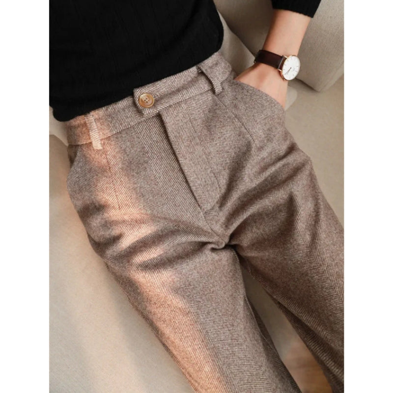 Pantalon - Hoge Taille Winterbroek - Veloura