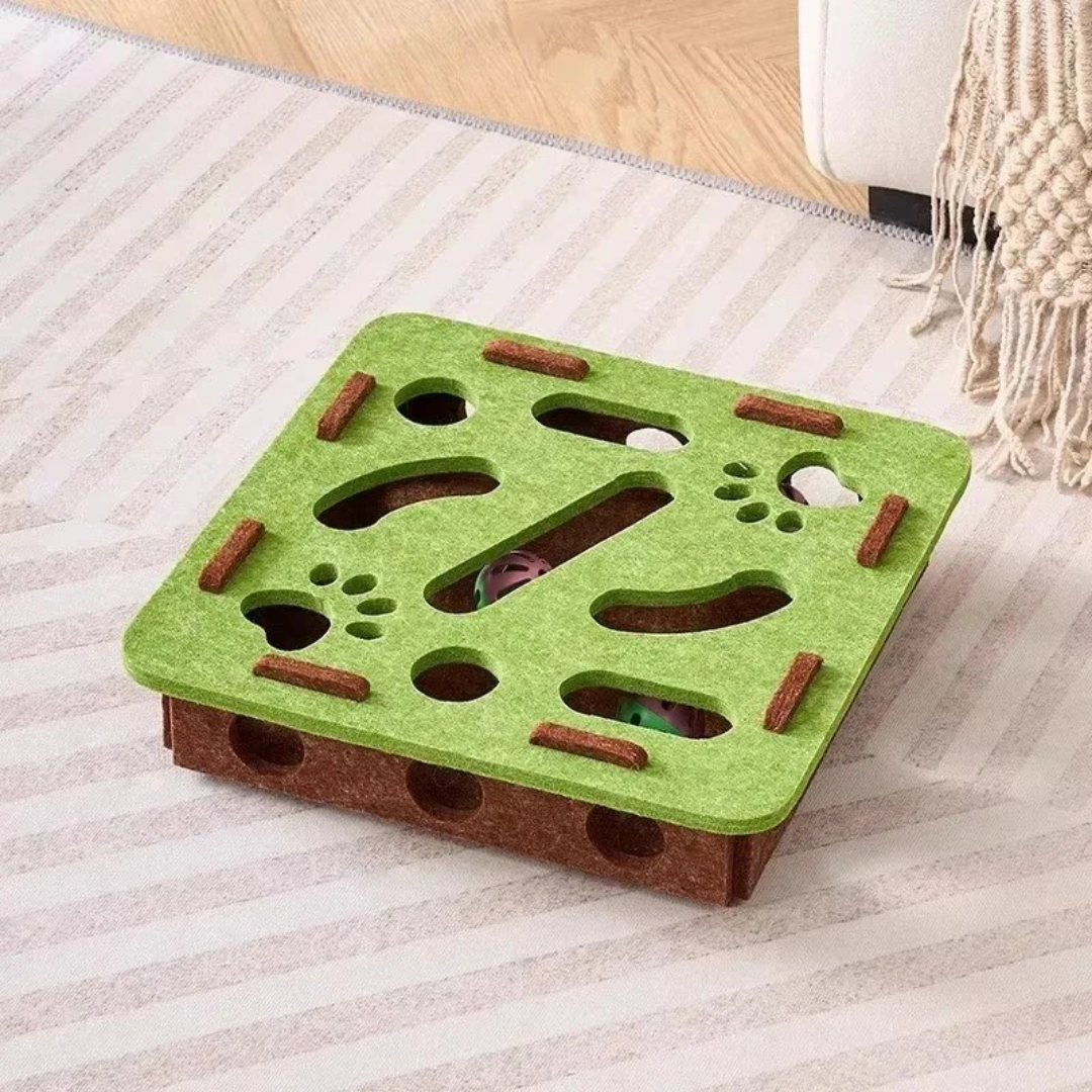 Katten Puzzel - Interactieve Speelbox van Vilt