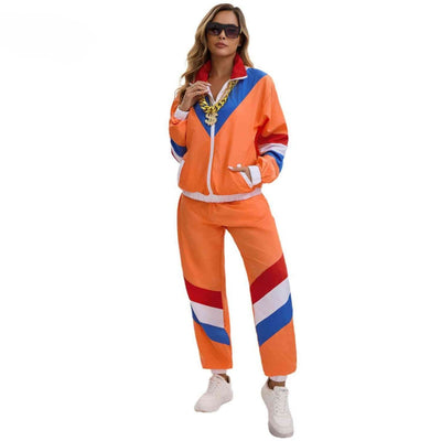 WK sportpak - Retro 80s Trainingspak met Unisex Comfort