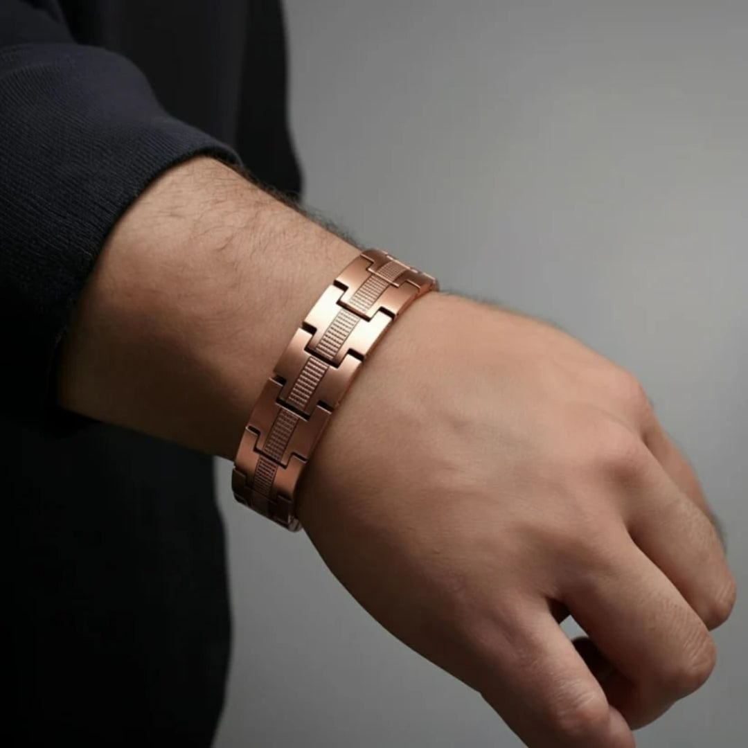 Koperen Magneet Armband Voor Heren