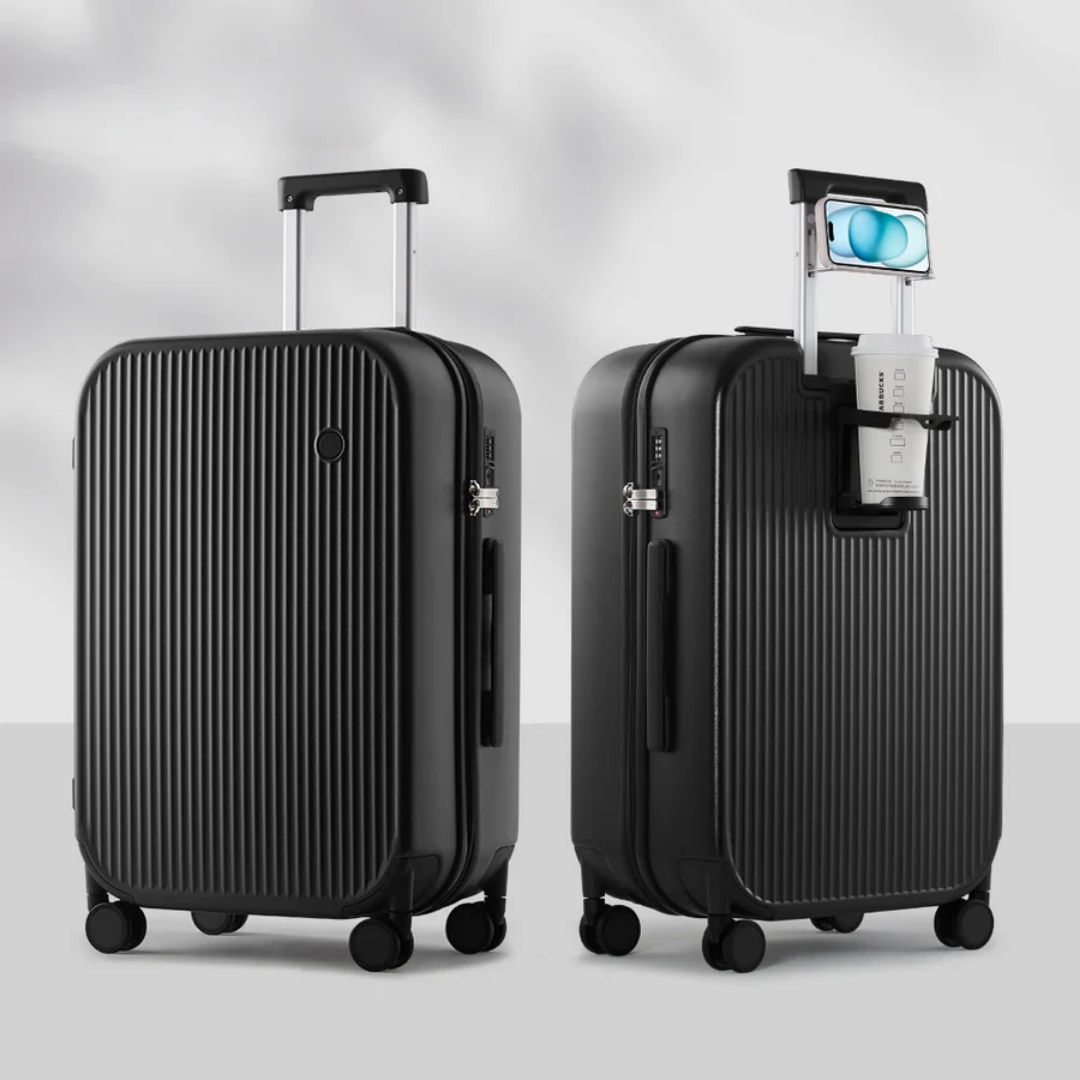 MyTravel® - Harde Reiskoffer met Bekerhouder