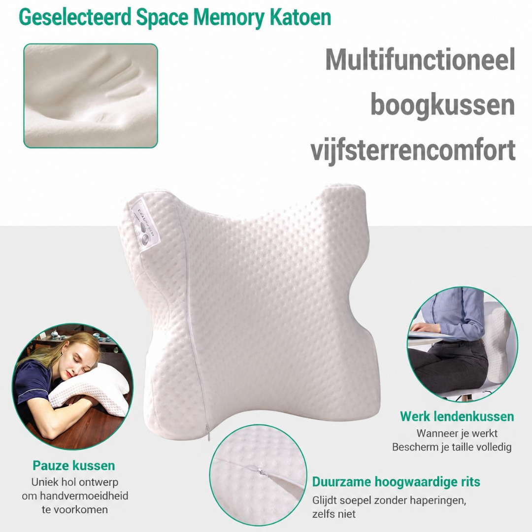 Armkussen – Ergonomisch Memory Foam Slaapkussen voor Koppels