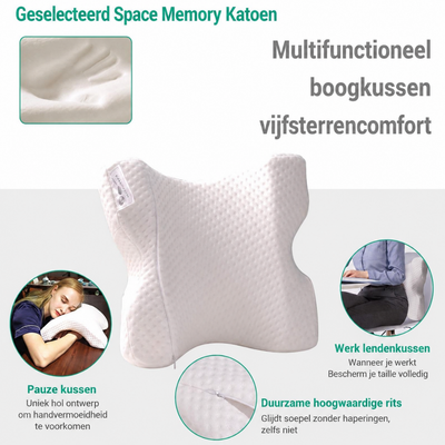 Armkussen – Ergonomisch Memory Foam Slaapkussen voor Koppels