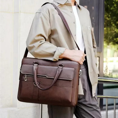Laptoptas - Ruime Business Laptoptas met Schouderriem - WorkEase