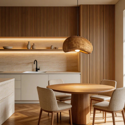 Aureliah - Hanglamp met Gouden Japandi Design